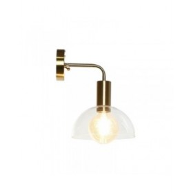 Lampada da Parete DKD Home Decor Dorato Metallo Cristallo 50 W Moderno 220 V 20 x 25 x 28 cm