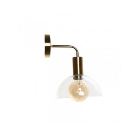 Lampada da Parete DKD Home Decor Dorato Metallo Cristallo 50 W Moderno 220 V 20 x 25 x 28 cm