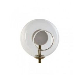 Lampada da Parete DKD Home Decor Cristallo Dorato Metallo Moderno 20 x 25 x 20 cm