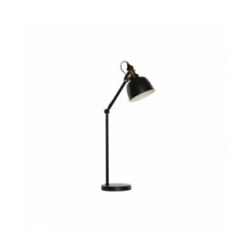 Lampada da tavolo DKD Home Decor 41 x 18 x 59 cm Nero Dorato Metallo 220 V 50 W