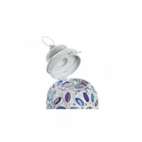 Lampada da tavolo DKD Home Decor Metallo Bianco Multicolore 220 V 50 W 19 x 19 x 33 cm