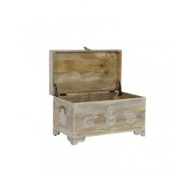 Baule DKD Home Decor Legno di mango Legno MDF 78 x 43 x 45 cm