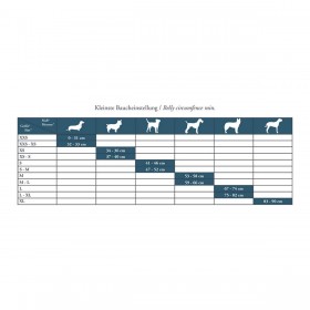 Imbracatura per Cani Hunter Hilo Comfort 55-60 cm Taglia M Turchese