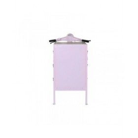 Cassettiera DKD Home Decor 100 x 68 x 105 cm Metallo Moto Rosa chiaro Legno di mango