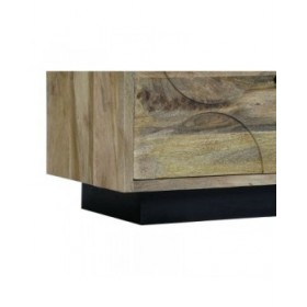 Stand Espositore DKD Home Decor Cristallo Legno di mango 90 x 40 x 190 cm