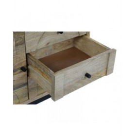 Stand Espositore DKD Home Decor Cristallo Legno di mango 90 x 40 x 190 cm