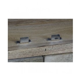 Stand Espositore DKD Home Decor Cristallo Legno di mango 90 x 40 x 190 cm