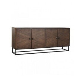 Credenza DKD Home Decor 177 x 38 x 75 cm Marrone scuro Legno