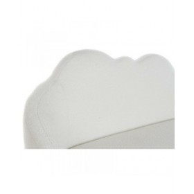 Divano DKD Home Decor Bianco Senape Metallo Nuvole Scandi 155 x 75 x 92 cm