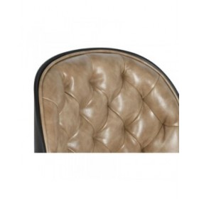 Sedia da Ufficio DKD Home Decor Marrone Chiaro polipropilene 47,5 x 57,5 x 83 cm