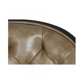 Sedia da Ufficio DKD Home Decor Marrone Chiaro polipropilene 47,5 x 57,5 x 83 cm