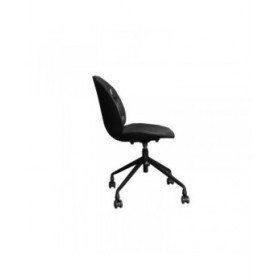 Sedia da Ufficio DKD Home Decor 47,5 x 57,5 x 83 cm Marrone scuro polipropilene