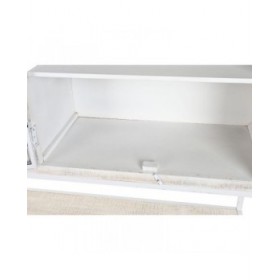 Scaffale DKD Home Decor Bianco Nero Metallo Legno di mango 170 x 45 x 200 cm