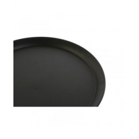 Tavolo aggiuntivo DKD Home Decor Nero Dorato Metallo 50 x 50 x 43,5 cm
