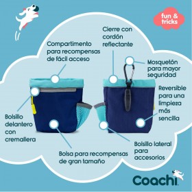 Necessaire Coachi Train & Treat Azzurro