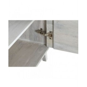 Credenza DKD Home Decor Bianco Legno di mango (150 x 40 x 65 cm)