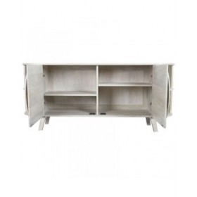 Credenza DKD Home Decor Bianco Legno di mango (150 x 40 x 65 cm)