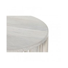 Credenza DKD Home Decor Bianco Legno di mango (150 x 40 x 65 cm)
