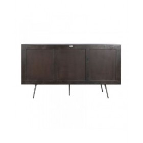 Credenza DKD Home Decor 150 x 43 x 80 cm Bianco Marrone scuro Legno di mango