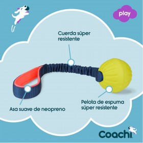Giocattolo da allenamento Coachi TUGGI BALL Azzurro