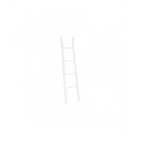 Portasciugamani da Terra DKD Home Decor Bianco Legno 53,5 x 4,5 x 176 cm