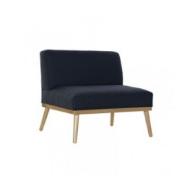 Poltrona DKD Home Decor Azzurro Blu Marino Pino 80 x 66 x 72 cm
