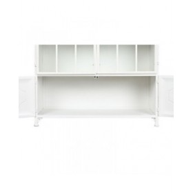 Stand Espositore DKD Home Decor 91 x 36,5 x 172 cm Abete Cristallo Metallo