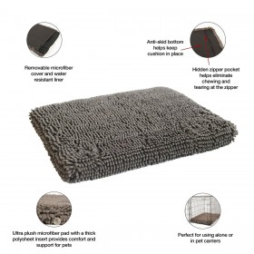 Letto per Cani Dog Gone Smart 53 x 76 cm Grigio