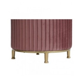 Poggiapiedi DKD Home Decor Velluto 60 x 60 x 45 cm Legno MDF