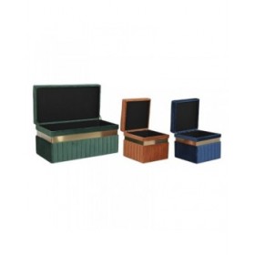 Panca DKD Home Decor Azzurro Verde Arancio Dorato Legno MDF 93 x 47 x 45 cm (3 Unità)