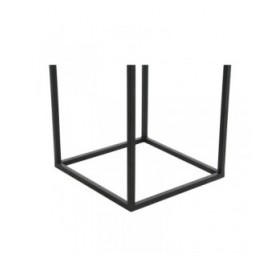 Set di vasi da fiori DKD Home Decor 33 x 33 x 67 cm Nero Dorato Metallo Loft