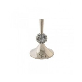 Candelabro DKD Home Decor 30 x 12 x 46 cm Argentato Alluminio Cromato