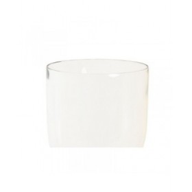 Portacandele DKD Home Decor 16 x 16 x 41 cm Argentato Alluminio Acrilico
