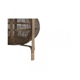Portacandele DKD Home Decor Naturale Marrone Bambù 33 x 33 x 42 cm