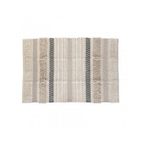 Tappeto DKD Home Decor 180 x 120 x 1 cm Nero Beige Cotone Boho