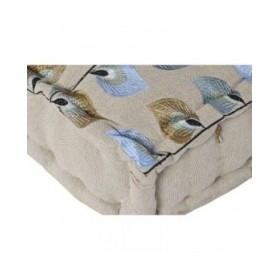 Poltrona da giardino DKD Home Decor Azzurro Beige 155 x 76 x 65 cm 150 x 76 x 20 cm