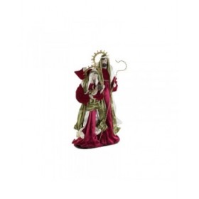 Presepe di Natale DKD Home Decor Bianco Rosso Verde 48 x 28 x 90 cm