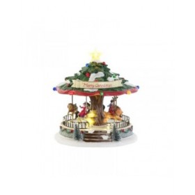 Decorazione Natalizia DKD Home Decor Multicolore 25 x 24,5 x 26 cm