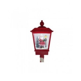 Lampioni DKD Home Decor Bianco Rosso Metallo 30 x 30 x 180 cm