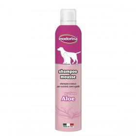 Shampoo per animali domestici Inodorina 300 ml Schiuma Aloe Vera