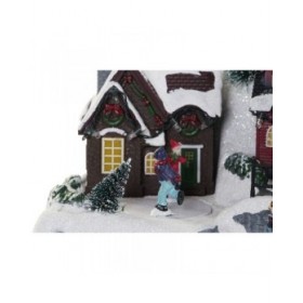 Decorazione Natalizia DKD Home Decor Multicolore 34 x 18 x 27,5 cm