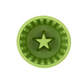 Ciotola per cani Lickimat Verde Gomma