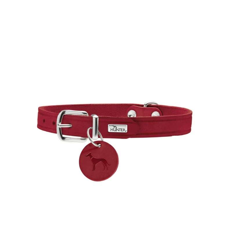 Collare per Cani Hunter Aalborg Rosso XS/S 28-33 cm