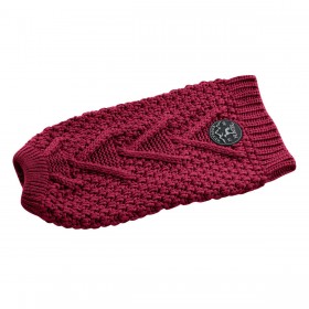 Maglione per Cani Hunter Malmö Rosso Bordeaux