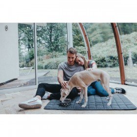 Ciotola per cani Hunter Silicone Acciaio inossidabile 550 ml