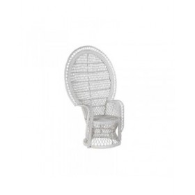 Poltrona da giardino DKD Home Decor Bianco 102 x 66 x 146 cm 97 x 66 x 144 cm