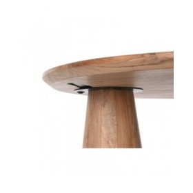 Tavolino da Caffè DKD Home Decor Acacia 100 x 100 x 43 cm
