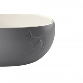 Ciotola per cani Hunter Grigio Ceramica Silicone 310 ml Moderno