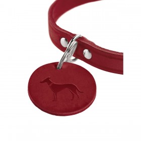 Collare per Cani Hunter Aalborg Rosso S 32-38 cm