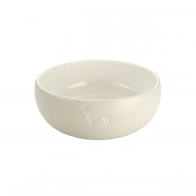 Ciotola per cani Hunter Bianco Ceramica Silicone 310 ml Moderno
